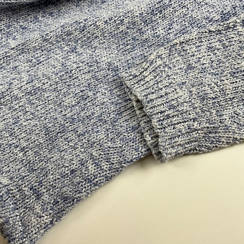 Mr Porter Miles Leon Knit Cotton Blue Cardigan Mens Sz S - Picture 11 of 12